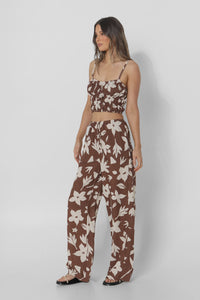 Zeni Floral Pants